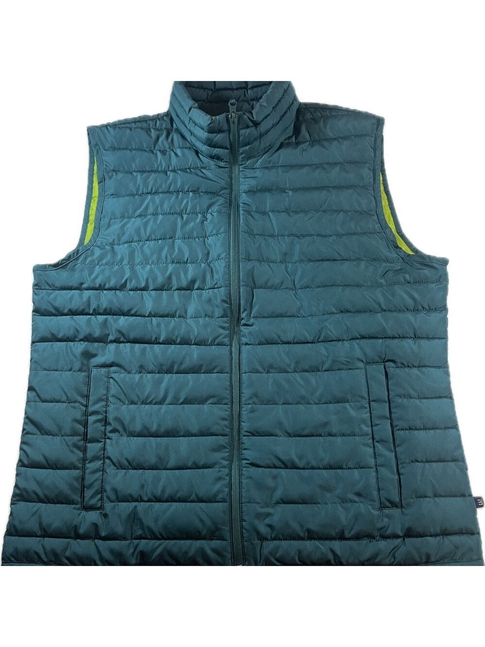 GAP Green Quilted Vest for Versatile Layering